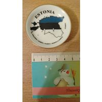 Самовывоз!!! Магнит - тарелочка. Эстония. Почтой не высылаю.