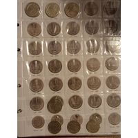 Альбом с монетами 1961-1991 Год. С Рубля но с МЦ.