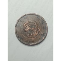 Япония 1/2 сен 1877 года .