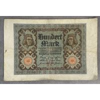 Банкнота 100 марок 1920 год. Веймарская республика
