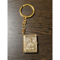 Брелок складень Пантелеймон Целитель Бронза новый