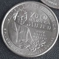 25 центов (квотер) 2022 D США Нина Отеро-Уорен