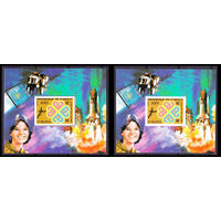 1983 Джибути  Космическая связь, спутник космос MNH