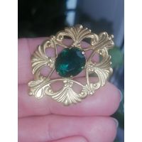 Брошь МК позолота