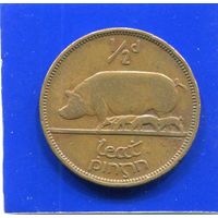 Ирландия 1/2 пенни 1946 , нечастый год