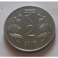 2 рупии, Индия 2017 г., ромб