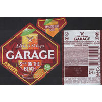 Пивная этикетка -  GARAGE (Алiварыя)