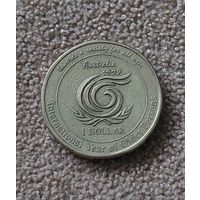 Австралия 1 доллар, 1999 Международный год пожилых людей