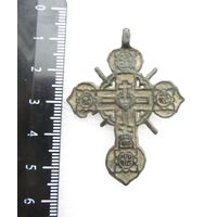 Все лоты с рубля.Старинный,большой крест "штурвал".