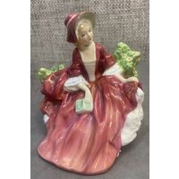 Фарфоровая статуэтка Royal Doulton "Лидия" Англия. 1939 год. Высота 12 см