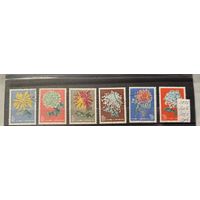 Марки Китай 1960 Хризантемы(6)