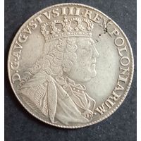 Орт. 1754г. Август Третий. Слупск. Аукцион с рубля без минимальный цены.