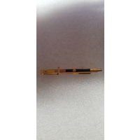 Зажим для галстука кортик горячая эмаль*