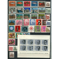 ФРГ - 1964 - Годовой набор - 39 марок и 1 блок - MNH
