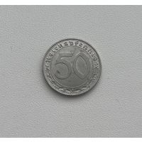 ТРЕТИЙ РЕЙХ  50 рейхспфенниг 1938 г.