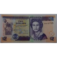Белиз 2 доллара 2005 года UNC