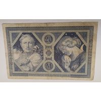 1915 год Германия 20 марок