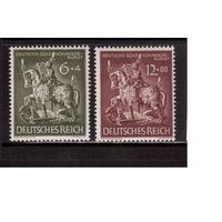 Германия-1943,(Мих.860-861)  **  , Золото, Ювелирные изделия(полная серия)