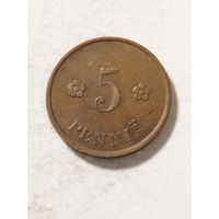 Финляндия 5 пенни 1935