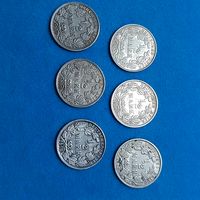 1/2 марки  6 шт. Одним лотом! Пруссия.аUNC! Расспродажа! Смотрите и другие мои лоты!!!