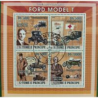 Сан Томе и Принсипи 2008. 100 летие модели Ford T