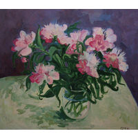 ПИОНЫ. (ХОЛСТ ,МАСЛО)