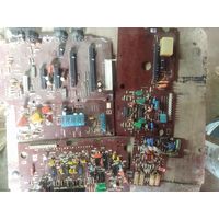 Платы, радиодетали на платах. (СССР)