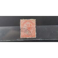 РАСПРОДАЖА. АВСТРАЛИЯ ЮЖНАЯ 1899г. Гаш.