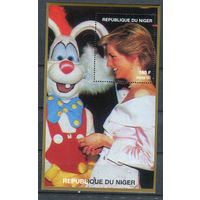 Нигер - 1997г. - принцесса Диана - 1 блок - MNH. Без МЦ!
