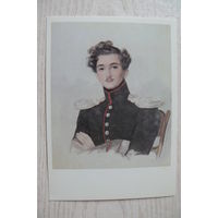 Соколов П., Портрет неизвестного кавалергарда; 1984.