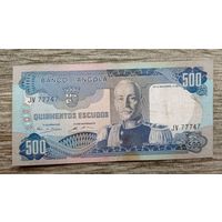 Werty71 Ангола 500 эскудо 1972 банкнота 1 2