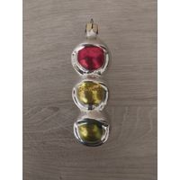 Ёлочная игрушка СССР " Светофор". С РУБЛЯ.