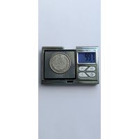 2 лата 1925 года. Латвия. Серебро 835. Монета не чищена. 2504