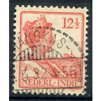Нидерландская Индия - 1922/25г. - королева Вильгельмина, 12 1/2 с - 1 марка - гашёная [Mi 143]. #3-WB-99-A-1