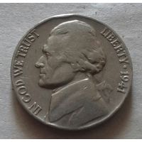 5 центов, США 1941 г.