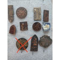 Значки тяжёлые, Прибалтика.