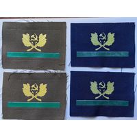 Шевроны лесника СССР