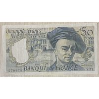 Банкнота Франция 50 франков 1992 год.