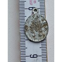 Медальон католический старинный