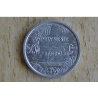 Французская Полинезия 50 сантимов 1965 с 1 руб