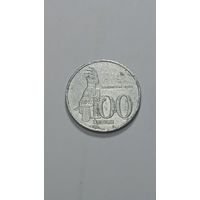 Индонезия 100 рупий 2000 года .
