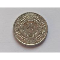 Нидерландские Антильские острова 25 центов 1994 г.