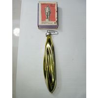 Игрушка на ёлку , Сосулька , винтаж , стекло , СССР . С 80 копеек