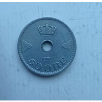 Норвегия 50 эре 1927 год