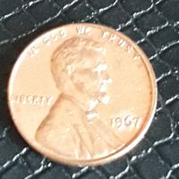 1 цент 1967 США Покрасивее