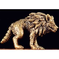 Статуэтка Старый Волк Бронза