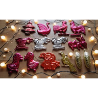 Игрушки ёлочные 70-е годы СССР