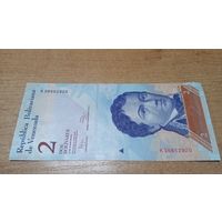 2 боливара 31 января 2012 года Венесуэлы **2920 (Разные даты выпуска)