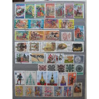 Продажа коллекции с 1 рубля! Культура и искусство на почтовых марках мира.