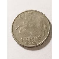 Норвегия 1 крона 1966